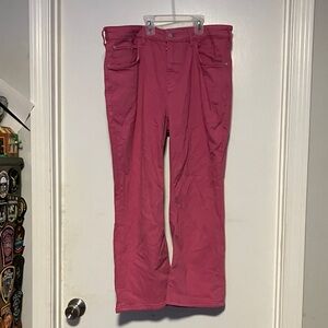 Pilcro sold by Anthropologie Bright Pink Jeans Size 33P